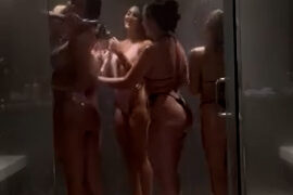 Aishah Sofey 5 Girl Nude Shower PPV video Onlyfans So hot