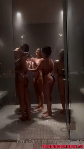 Aishah Sofey 5 Girl Nude Shower PPV video Onlyfans So hot