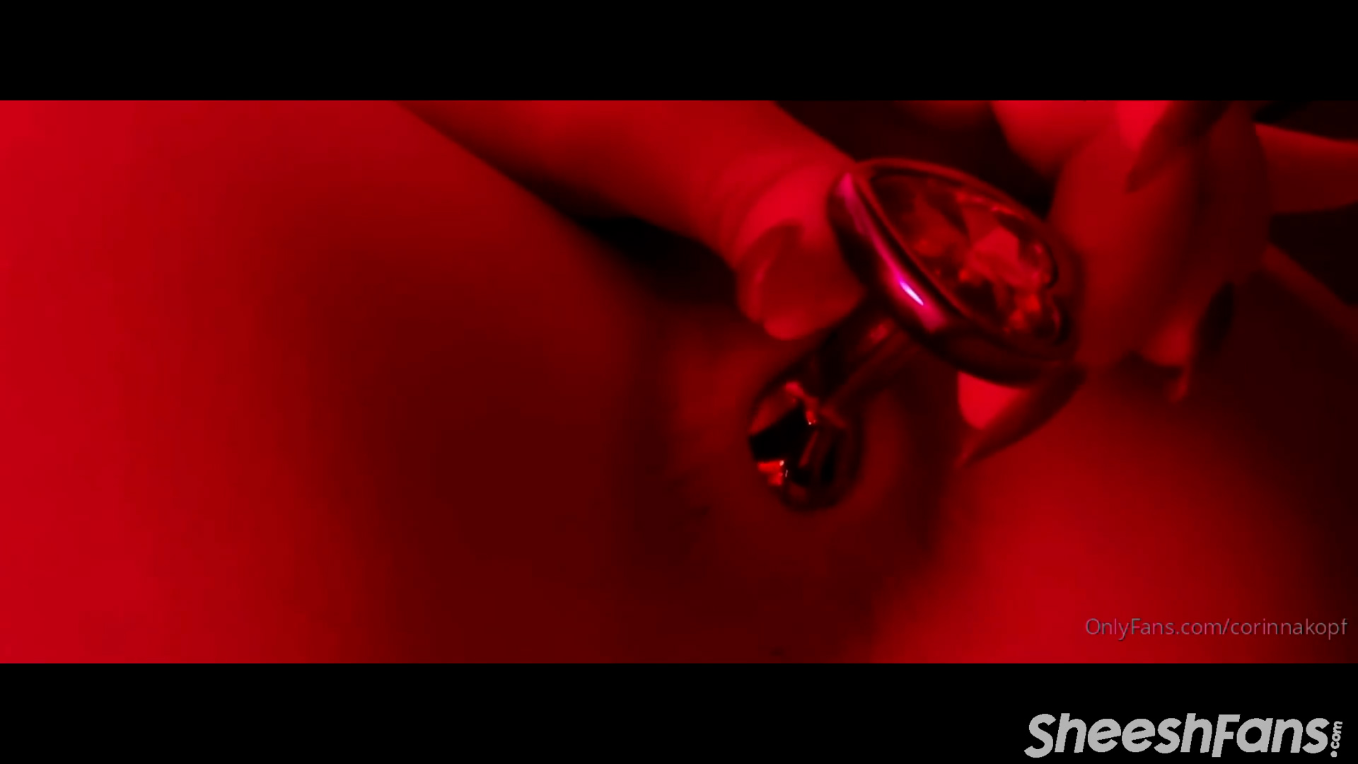 Corinna Kopf Anal Plug Teasing video by Onlyfans