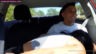Isaac and Andrea BJ orgasm in Car – Onlyfans Sextape